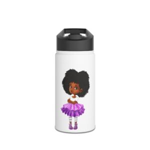 Stainless Steel Water Bottle, Standard Lid